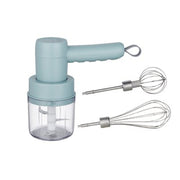 Three-in-one Electric Egg Beater Handheld Baking Tool