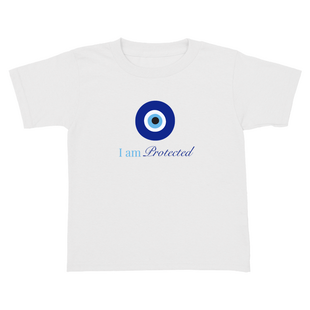 I am Protected Toddler Evil Eye T-Shirts (Toddler Sizes)