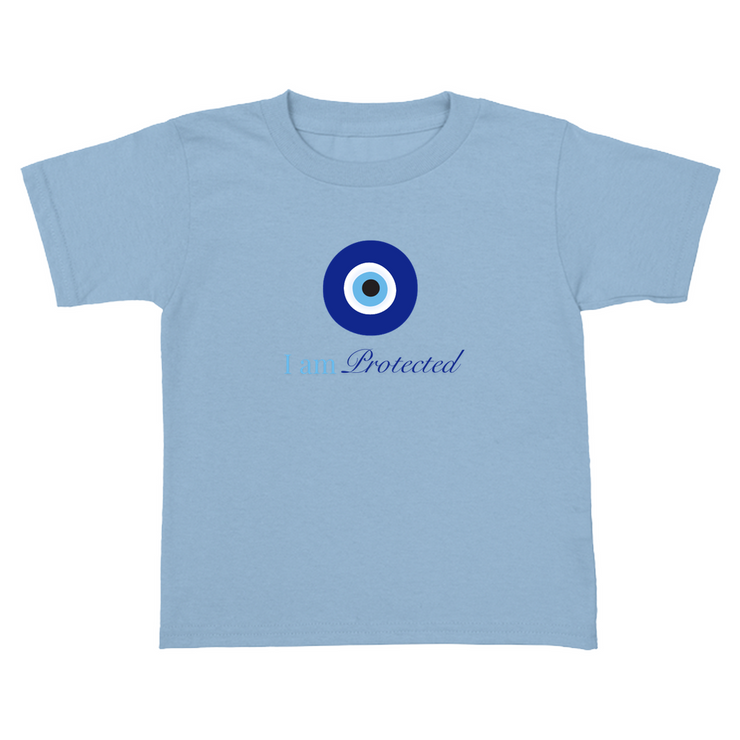 I am Protected Toddler Evil Eye T-Shirts (Toddler Sizes)