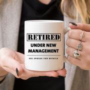 Funny Retirement Coffee Mug Gift, Funny Retired,