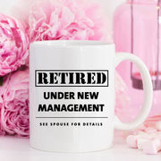 Funny Retirement Coffee Mug Gift, Funny Retired,