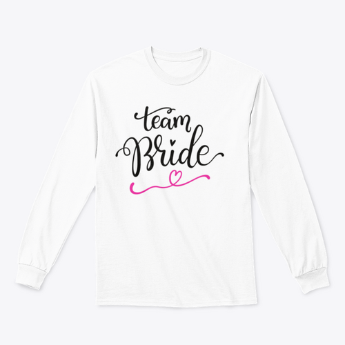 Team Bride Hand Drawn Bachelorette Party, Hen Party Or Bridal Shower