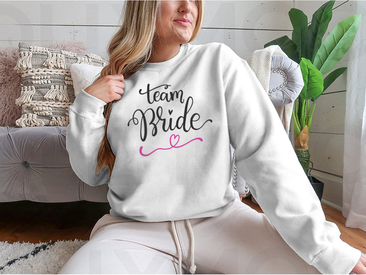 Team Bride Hand Drawn Bachelorette Party, Hen Party Or Bridal Shower