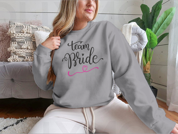 Team Bride Hand Drawn Bachelorette Party, Hen Party Or Bridal Shower