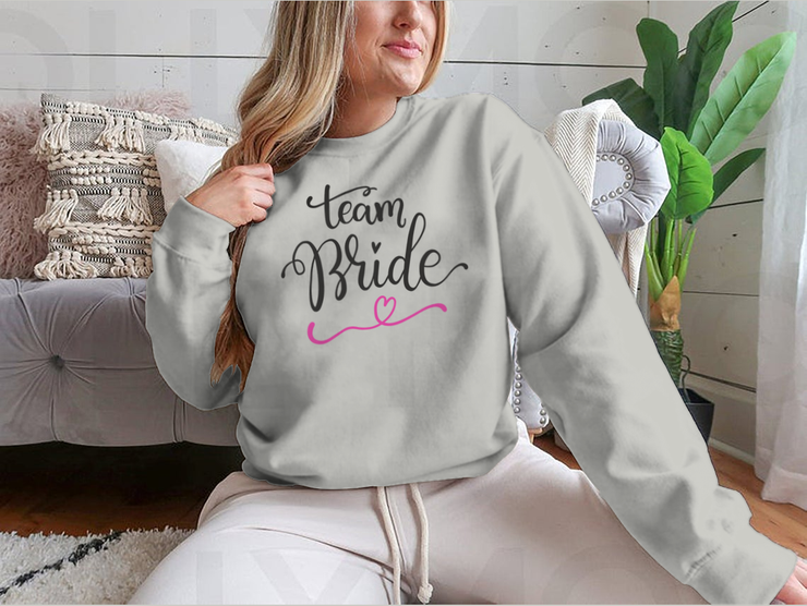 Team Bride Hand Drawn Bachelorette Party, Hen Party Or Bridal Shower