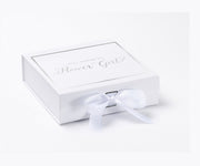 Will You Be My Flower Girl? Proposal Box White -  Border